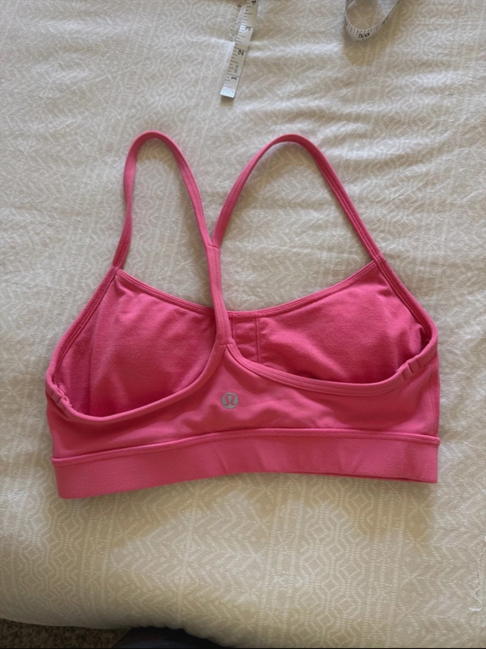 lululemon athletica Pink Racerback Strappy Sports Bra 6